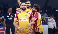 PKL 12: Telugu Titans Secure Comprehensive 46-29 Over Haryana Steelers