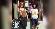 Chappell Roan spotted at KC vintage clothing store