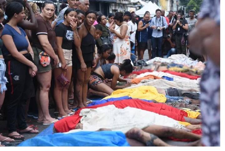 Suben a 119 los muertos en megaoperación policial en brasileña Río