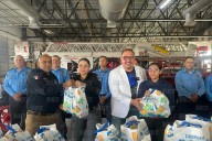 Comerciantes y transportistas reconocen labor de Bomberos y Rescate