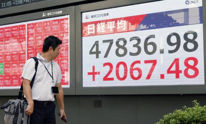 El Nikkei renueva su máximo intradía subiendo más del 4,5 % tras la victoria de Takaichi