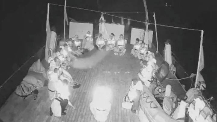 Buques de la Armada de Israel interceptan a la flotilla internacional en su intento de llegar a Gaza con ayuda humanitaria