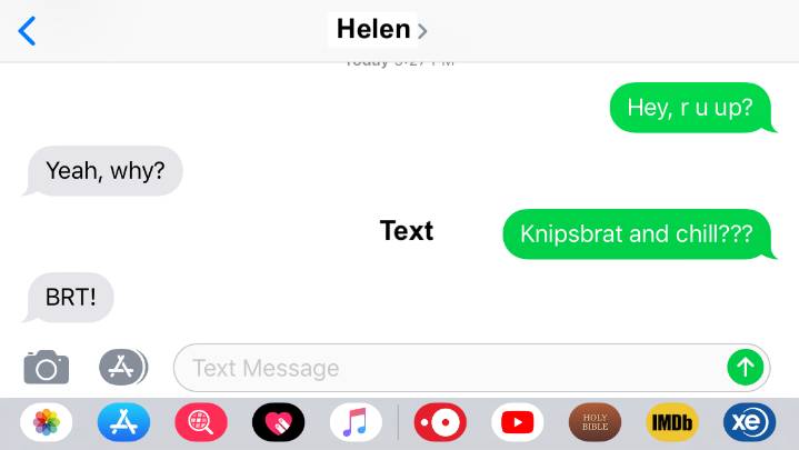 'Knipsbrat and Chill???': Mennonite Woman Receives Late Night Text