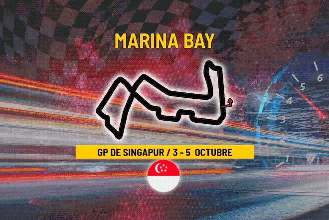 Fin de Semana de F1 en el GP de Singapur 2025: Horarios de la clasificación y la carrera en el circuito de Marina Bay
