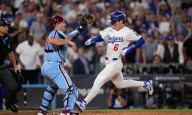Orion Kerkering bota la temporada de Filadelfia y los Dodgers avanzan a la Serie de Campeonato