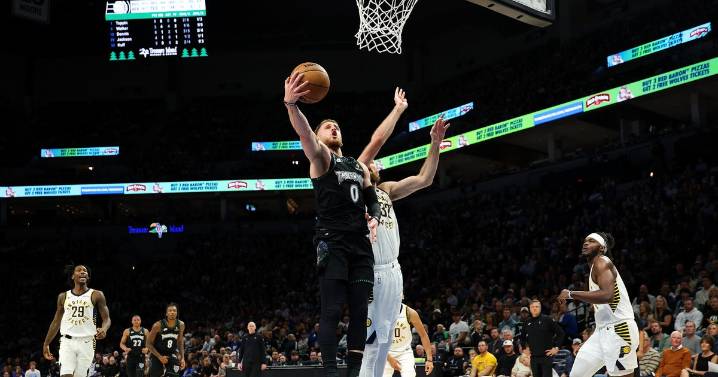 Timberwolves hang on after Edwards exits early to beat Pacers 114