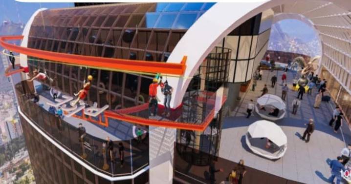¡Qué extremos!, la tirolesa más alta del mundo estará en Monterrey… a 400 metros de altura