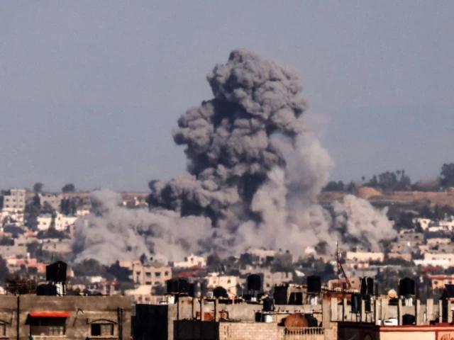 Netanyahu orders heavy Gaza strikes after accusing Hamas of violating US