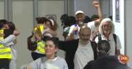 Llegan a Madrid las activistas mallorquinas Lucía Muñoz y Alejandra Martínez