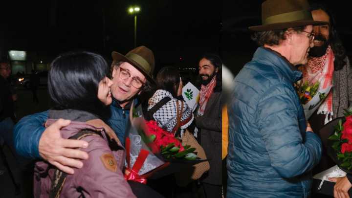 Manuela Bedoya y Luna Barreto, activistas colombianas detenidas por Israel, regresaron al país en el avión presidencial