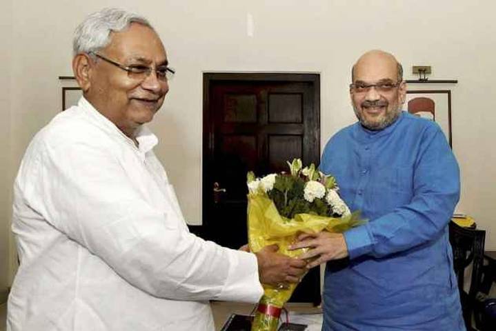 Amit Shah Meets Nitish Kumar Amid Speculation Over Bihar CM Role