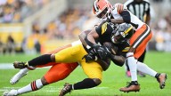 How is Browns defense trying to get over frustration from losses?