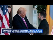 Trump and Ukraine's Zelenskyy meet at White House
