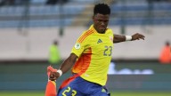 Néyser Villarreal avisó, pero su disparo se fue desviado, en Colombia vs Noruega, Mundial Sub