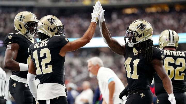 Saints' Alvin Kamara, Chris Olave address trade rumors