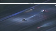 Watch live: Police chase vehicle in Los Angeles