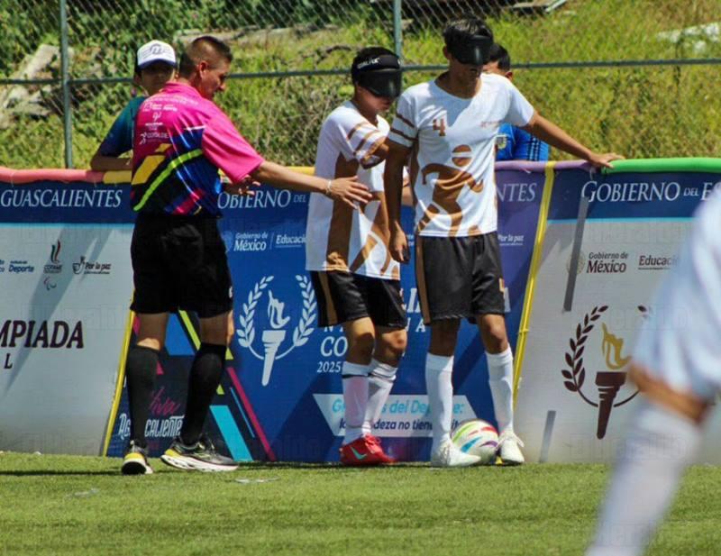 Comenzó el futbol para ciegos en la Paralimpiada