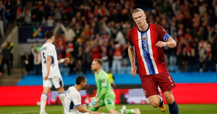 Erling Haaland acerca a Noruega al Mundial con una goleada ante Israel en las Eliminatorias Europeas