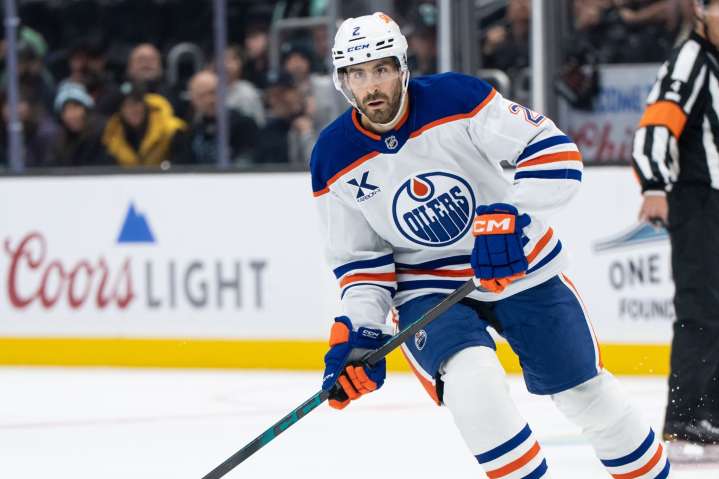 Bouchard admits he hasn't been playing hard enough for Edmonton Oilers this season