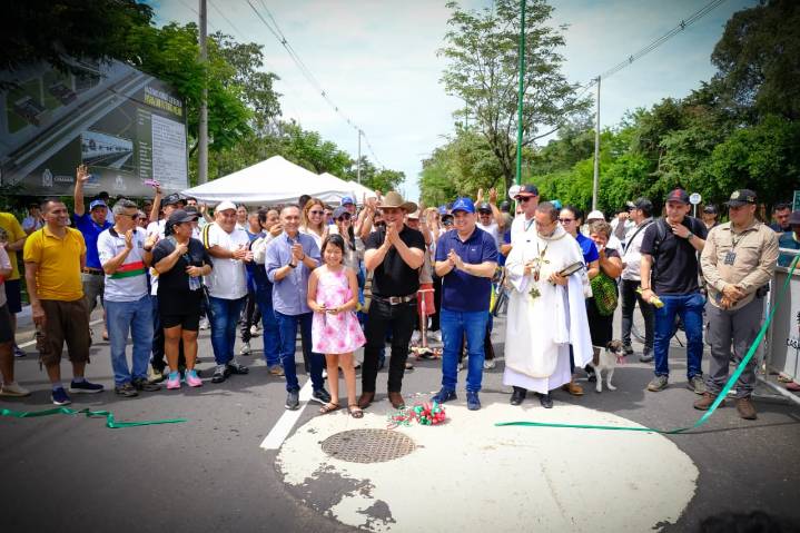 Gobernación entregó obras de alcantarillado en la calle 40 de Yopal