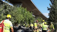 Tragedia en la A-7: muere una mujer de 56 años al caer su vehículo por un viaducto a su paso por Murcia
