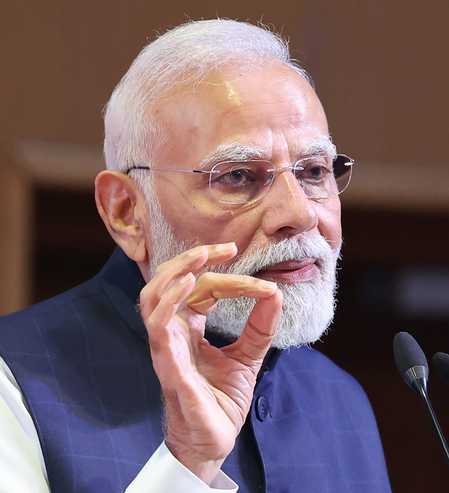 Demographic manipulation bigger threat to social harmony than infiltration: PM Modi