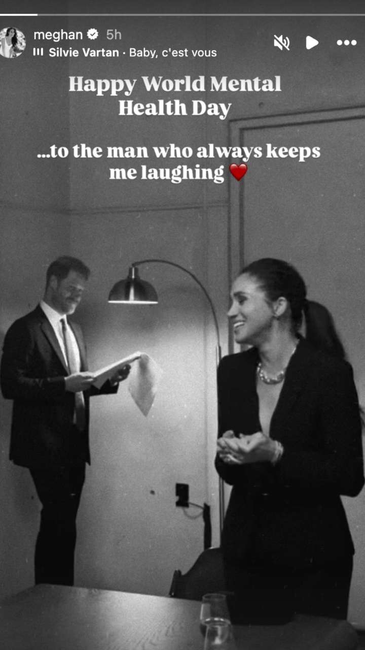 Meghan Markle Describes Prince Harry as 'Man Who Always Keeps Me Laughing' 