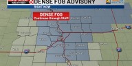 Rusty’s First Alert 6 Forecast: Dense fog & chilly temps before a nice Thursday afternoon