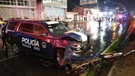 Joven muere tras accidente vial en Toluca; unidad policial involucrada