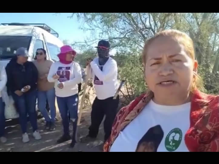 Madres Buscadoras de Sonora piden ayuda al gobernador del estado para continuar con búsquedas