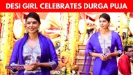 Priyanka Chopra Looks Stunning In Indian Ethnic Wear As She Celebrates Durga Puja I WATCH
