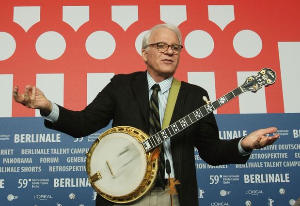 Steve Martin, banjo player, earns seventh No. 1 bluegrass album