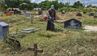 Avanza saneamiento del cementerio La Cotorra y Pararí