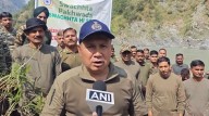 J-K: CRPF 84th Battalion holds cleanliness drive along Chenab River on Gandhi Jayanti