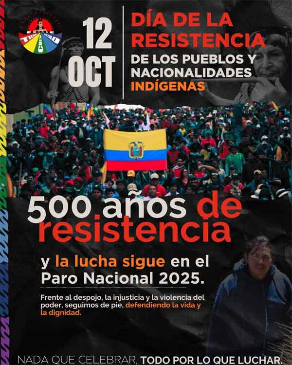 Movimiento indígena de Ecuador convoca a marcha por la resistencia (+Foto)