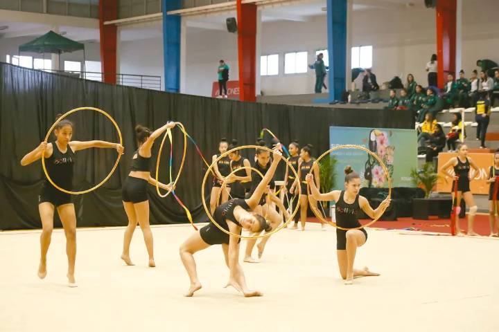 Gimnasia rítmica en su máximo nivel