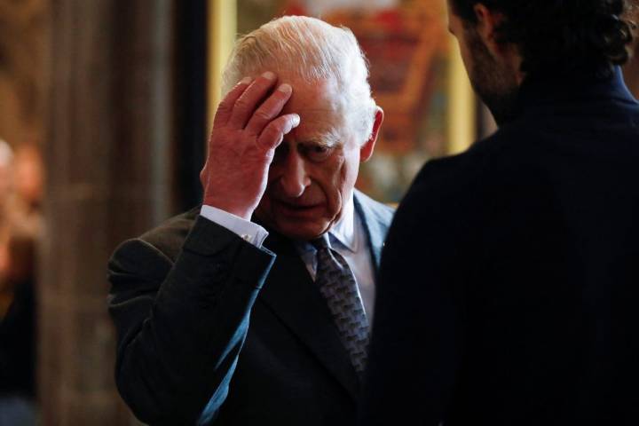 King Charles heckled over Prince Andrew’s ties to Jeffrey Epstein