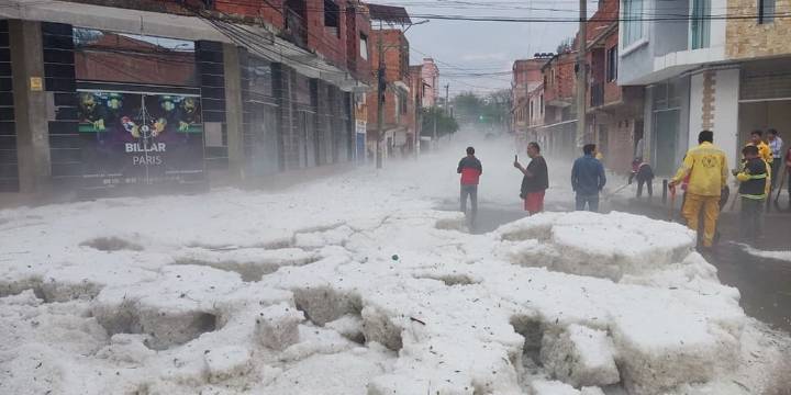 See it:  Bolivian city buried in hail after massive thunderstorm sweeps through