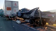 Choque de Tráiler Deja un Muerto en Autopista Monterrey-Nuevo Laredo, en Salinas Victoria, NL
