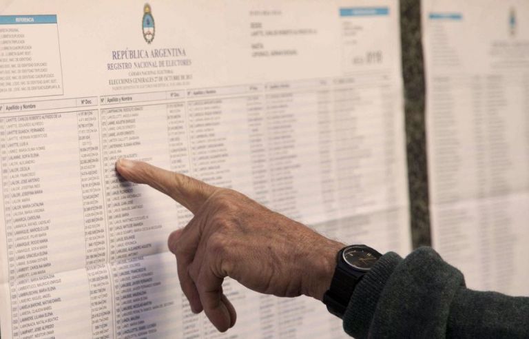 Dónde voto: cómo consultar el padrón para las elecciones del 26 de octubre