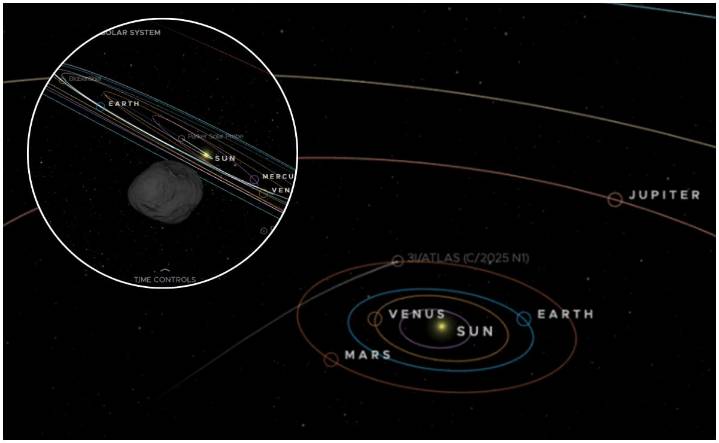 Cometa 3I/ATLAS: sigue aquí la trayectoria del objeto interestelar