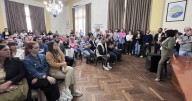 Empresa del gasoducto para los barcos de GNL se reunió con comerciantes de San Antonio
