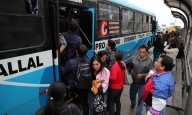 Transportistas públicos de Lima acatan un paro tras nuevos ataques del crimen organizado