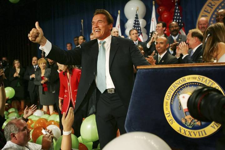 Arnold Schwarzenegger's political career as the Governor of California