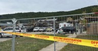 State leaders gather in Nederland to support business owners, employees impacted by shopping center fire