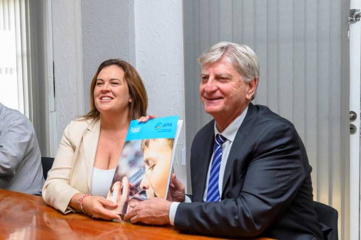 General Pico: Ziliotto inauguró una nueva cisterna que duplica la capacidad de reserva de agua potable