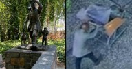 Momotaro statue from Japan stolen from San Jose park; police seek suspects