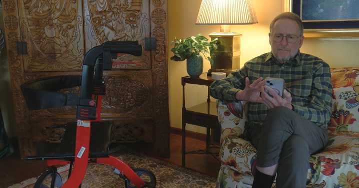 Bicyclist remains in good spirits after hit