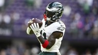 A.J. Brown misses Wednesday's practice with a hamstring injury