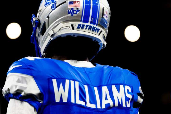 Lions’ Jameson Williams shows bounce-back mentality after rough Week 4 outing
